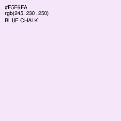 #F5E6FA - Blue Chalk Color Image